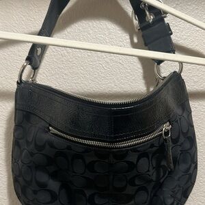 Coach Black Hobo Bag